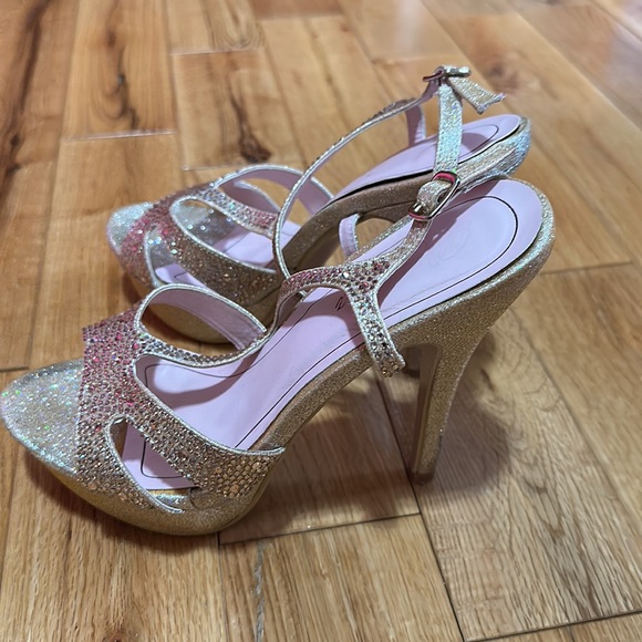 Platform prom pageant heels - Picture 4 of 7